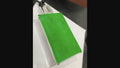 Green jadeite rectangular pendant